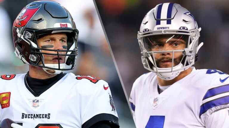 Buccaneers vs Cowboys en direct: comment regarder Sunday Night Football en ligne ce soir