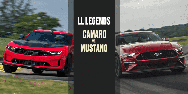 Chevrolet Camaro contre Ford Mustang !