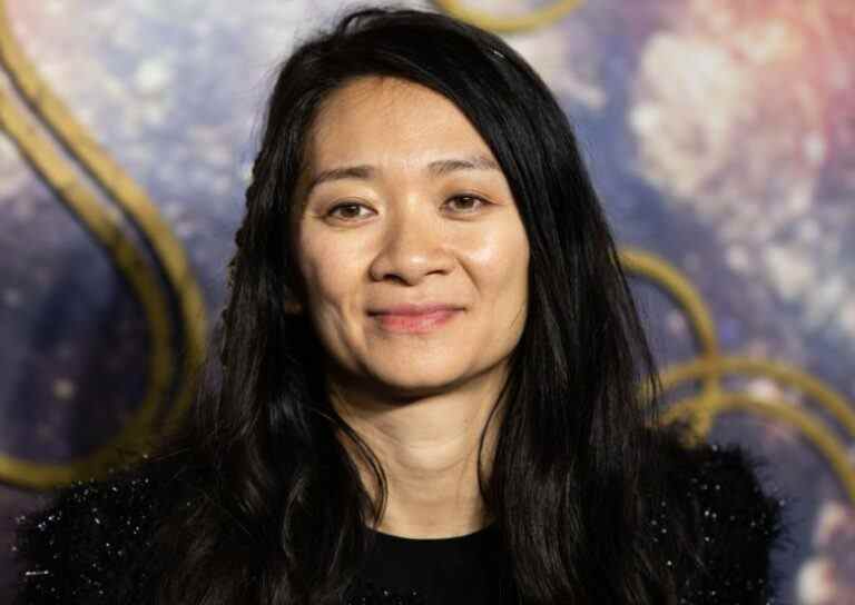 LONDON, ENGLAND - OCTOBER 27: Chloe Zhao attends the "The Eternals" UK Premiere at BFI IMAX Waterloo on October 27, 2021 in London, England. (Photo by Samir Hussein/WireImage)