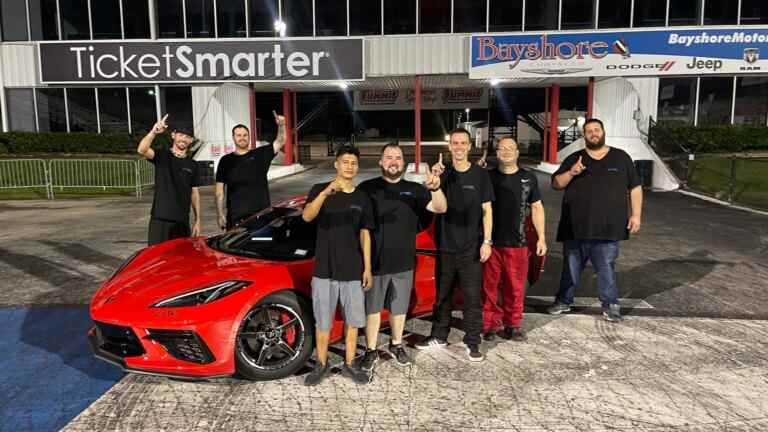 Course record !  La Corvette C8 turbocompressée de 1 500 chevaux passe à la vitesse supérieure