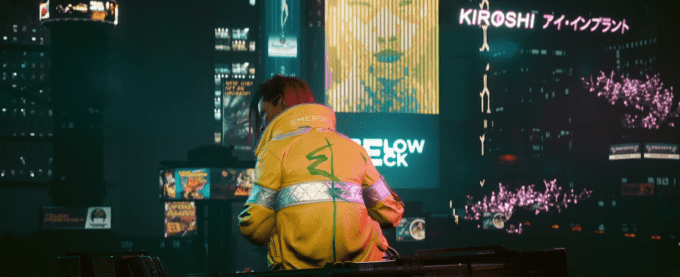 Cyberpunk 2077 reçoit une nouvelle mise à jour aujourd'hui, basée sur l'anime Edgerunners