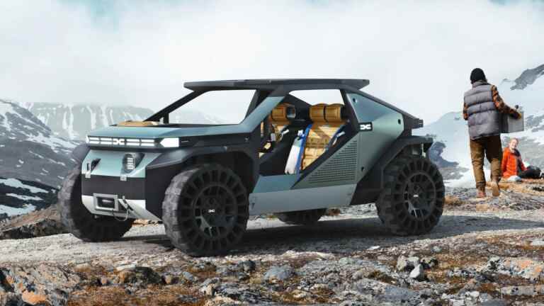 Dacia Manifesto Off-Road Concept a réduit les vibrations du GMC Hummer EV