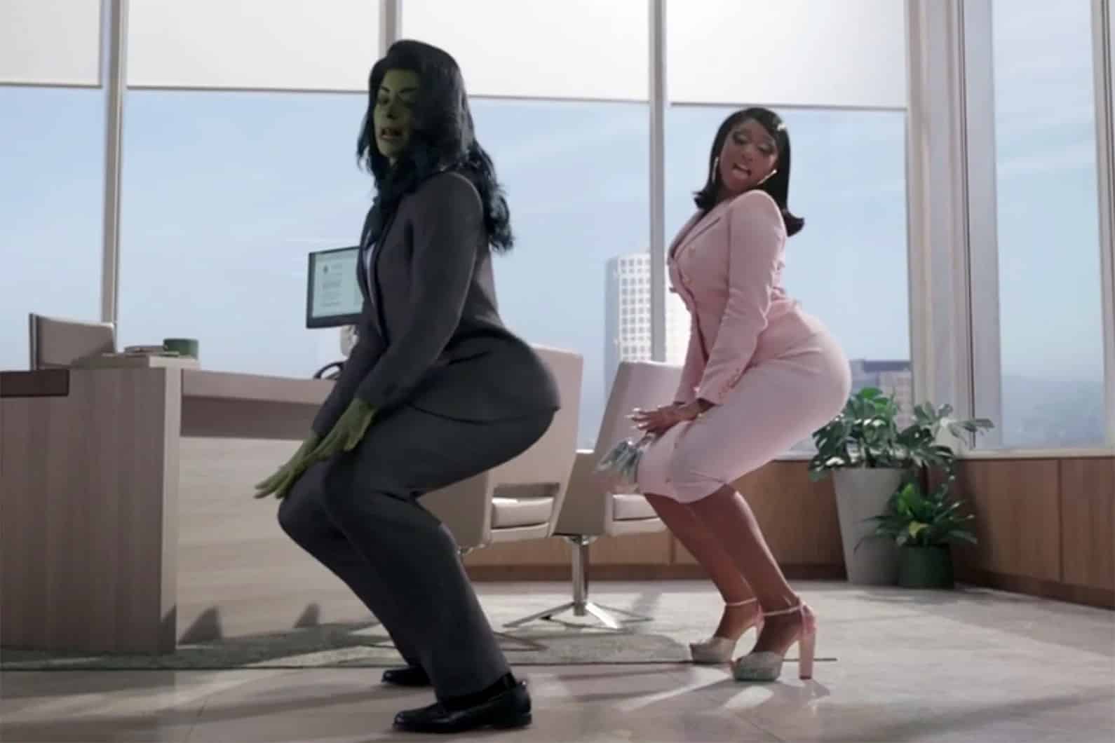 Revue de l'épisode 5 de She-Hulk: Méchant, vert et droit versé dans ces jeans Titania Megan Thee Stallion