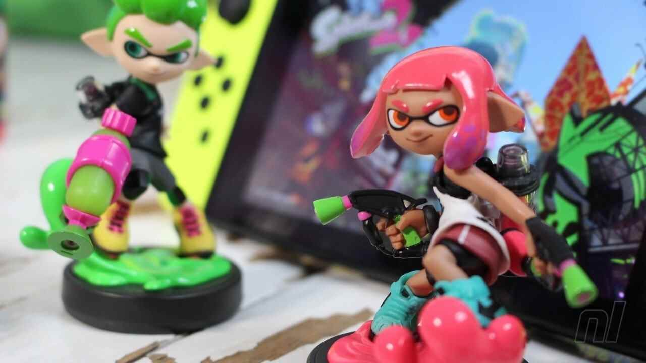 De nombreux amiibo Splatoon ont été réapprovisionnés pour coïncider avec le lancement de Splatoon 3
