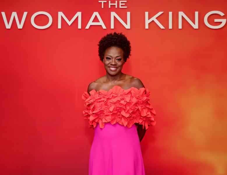 Viola Davis attends "The Woman King" Photo Call on September 09, 2022 in Toronto, Ontario