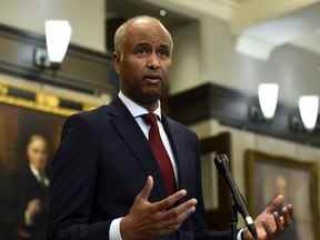 Ministre de la Diversité et de l'Inclusion Ahmed Hussen : « Cet incident reflète une défaillance du système.