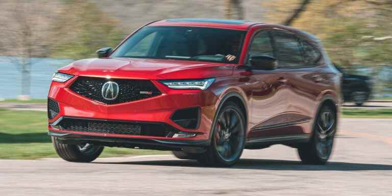 Examen, prix et spécifications de l’Acura MDX 2023