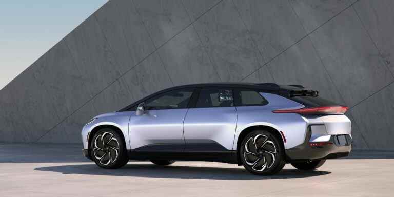 Faraday Future FF 91 officiellement classé : 381 milles d’autonomie électrique