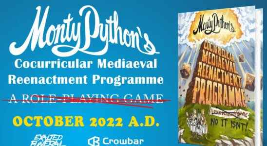 Félicitations aux fans de Monty Python, il y a enfin un RPG pour vous