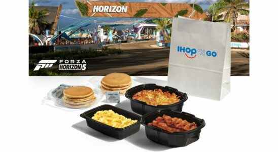 Forza et d'autres jeux Xbox deviennent des éléments de menu IHOP, pour une raison quelconque