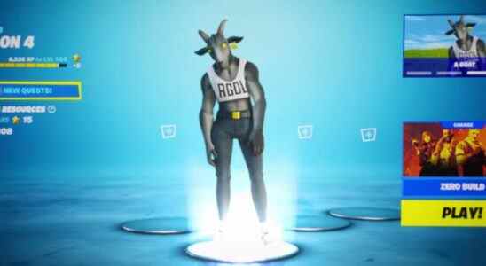 Gagnez un skin Fortnite de chèvre gratuitement avec l'achat de Goat Simulator 3 sur Epic Games Store