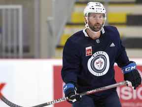 Acquisition hors saison Sam Gagner au camp d'entraînement des Jets de Winnipeg au Bell MTS Iceplex le jeudi 22 septembre 2022.