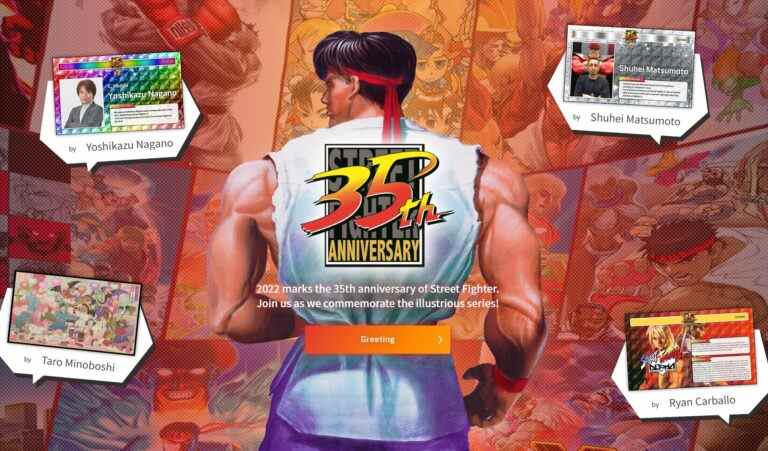 Street Fighter 35th anniversary