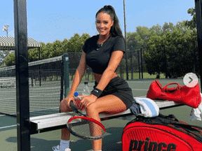 Rachel Stuhlmann a pour objectif d'être la Paige Spiranac du tennis.