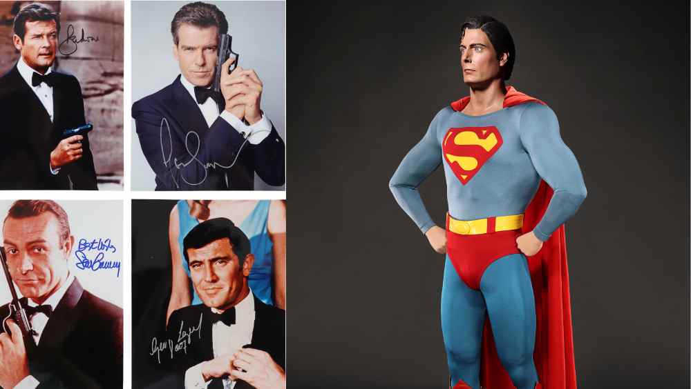 James Bond, Harry Potter, Superman, Star Wars, Wonder Woman, Batman, Bruce Lee Des souvenirs seront mis aux enchères à Londres
	
	
