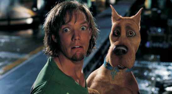 Matthew Lillard as Shaggy Rogers in 2002's Scooby-Doo movie