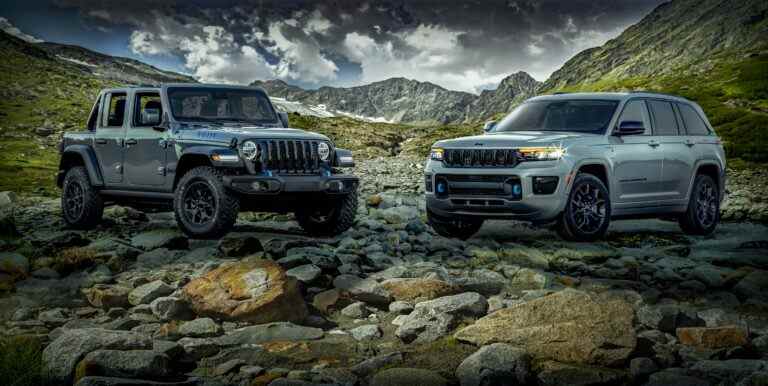 Jeep ajoute de nouvelles versions Grand Cherokee et Wrangler à sa gamme 4xe