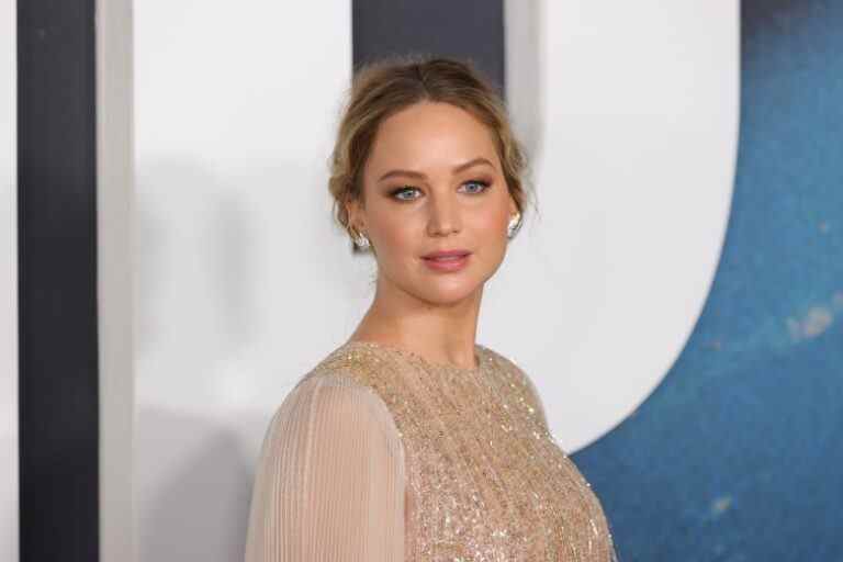 NEW YORK, NEW YORK - DECEMBER 05: Jennifer Lawrence attends the world premiere of Netflix's "Don't Look Up" on December 05, 2021 in New York City. (Photo by Dia Dipasupil/FilmMagic,)