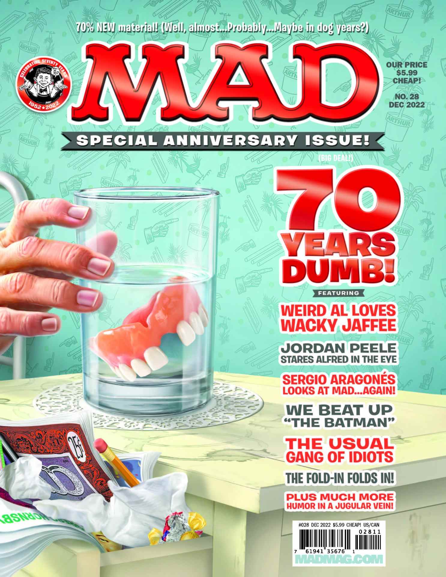 MAD Magazine 70e anniversaire