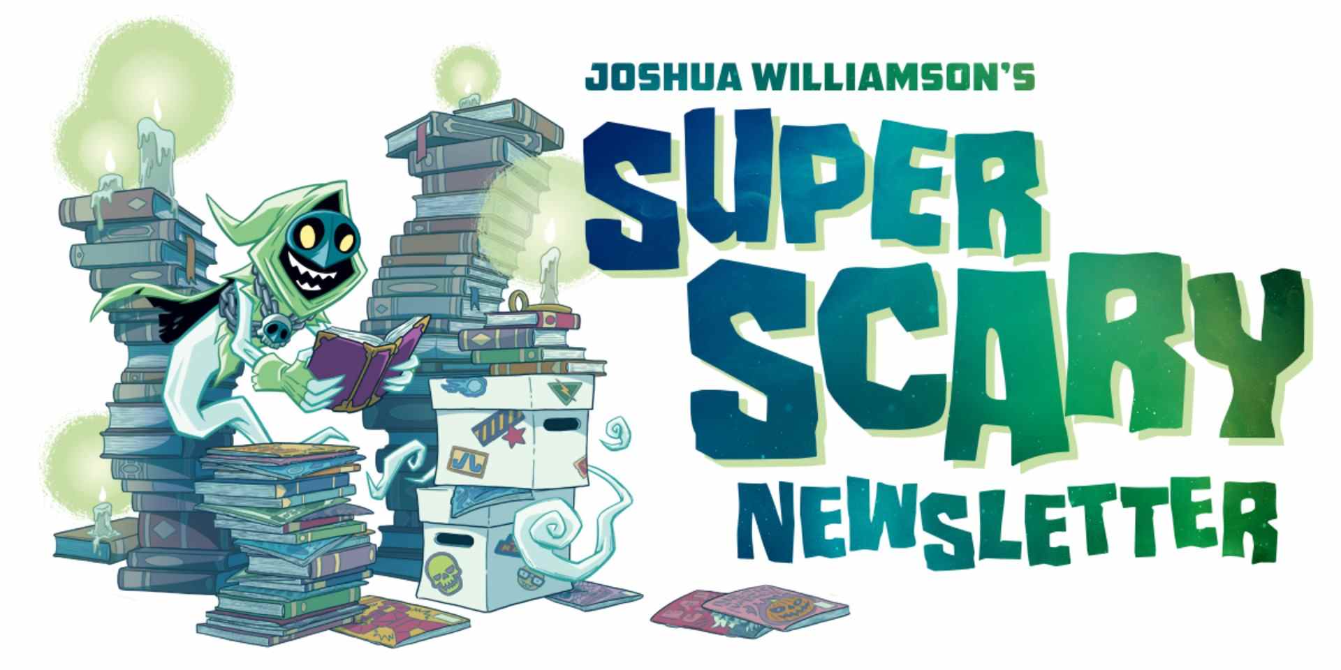 L'art de la lettre d'information super effrayante de Joshua Williamson par Jason Ho