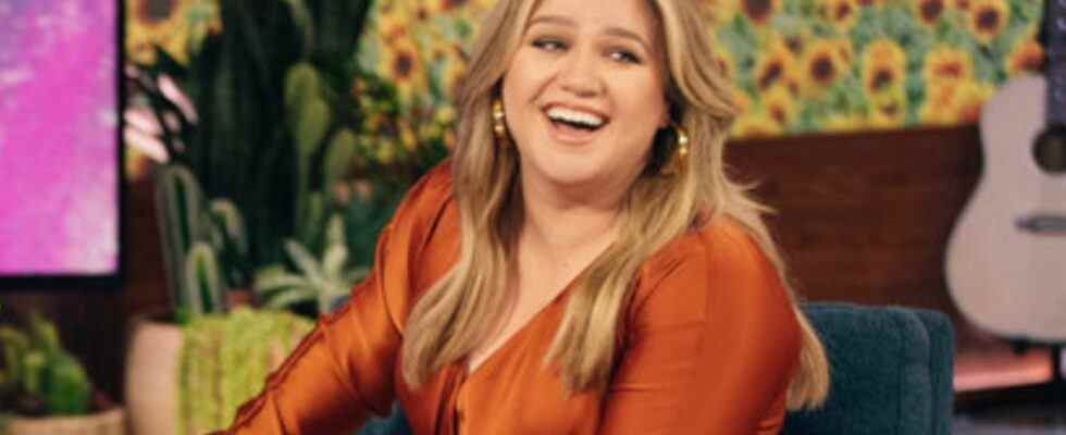 Kelly Clarkson on The Kelly Clarkson Show.