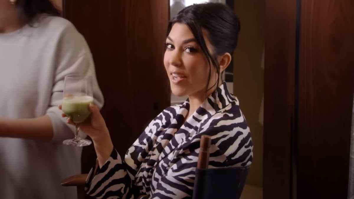 Kourtney Kardashian in The Kardashians trailer.