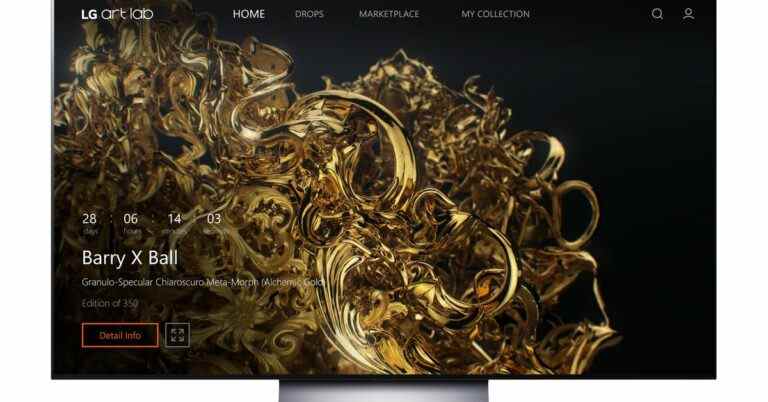 LG apporte les NFT à ses téléviseurs intelligents