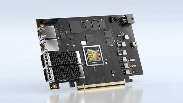 The Nvidia BlueField-2 data processing unit that will power vSphere 8.