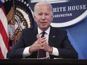 Le président américain Joe Biden prononce une allocution lors d'un événement le 2 septembre 2022 à Washington, DC