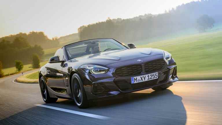 La BMW Z4 Roadster 2023 devient M sportive, toujours pas de transmission manuelle