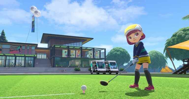 La mise à jour de golf de Nintendo Switch Sports reportée à l'hiver
