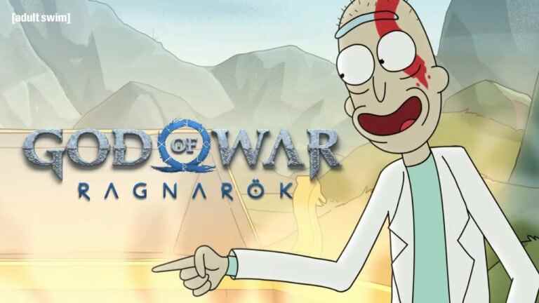 La nouvelle publicité de God of War Ragnarok présente Rick et Morty dans le rôle de Kratos et Arteus