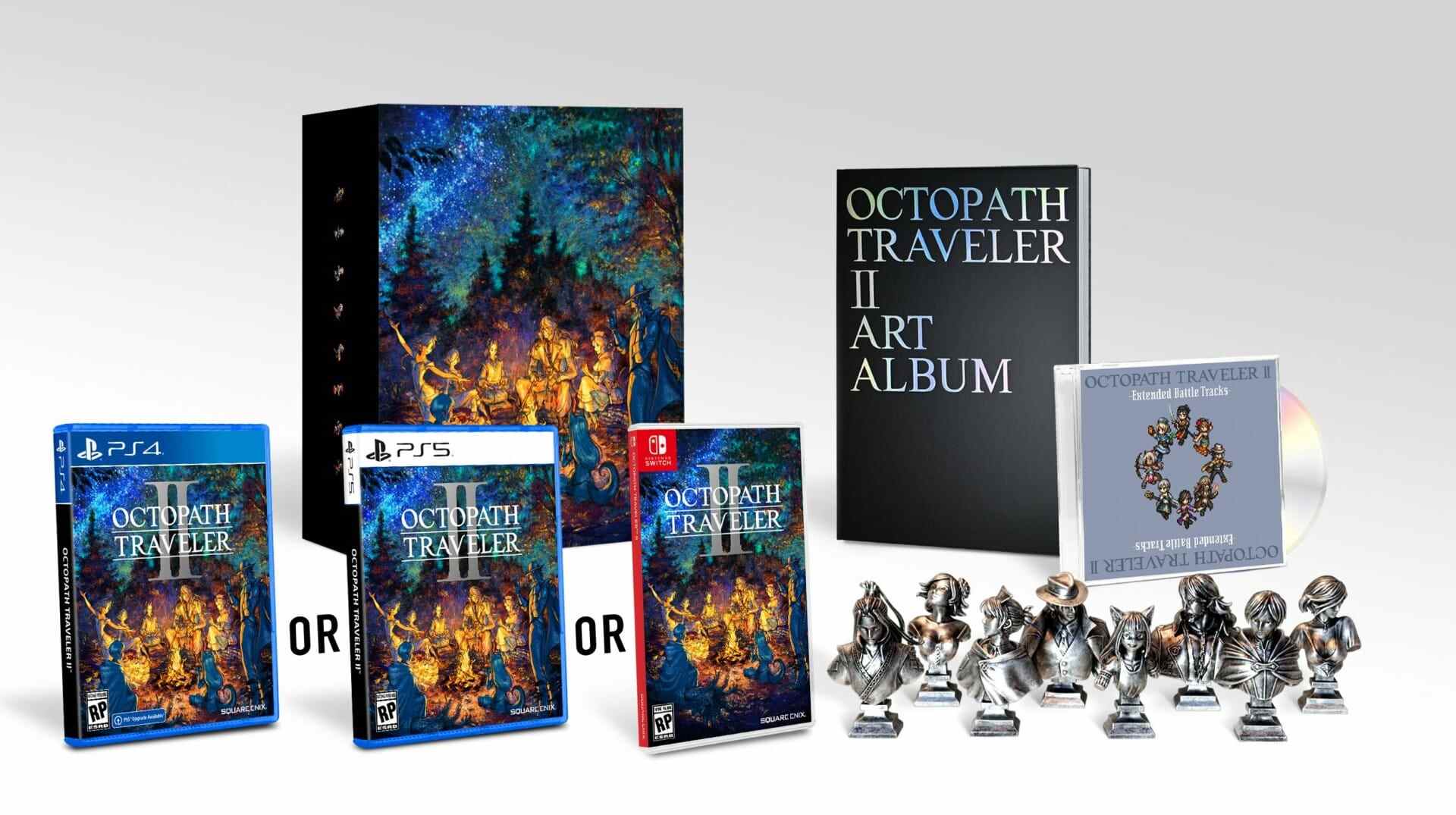 La précommande de l'édition Collector d'Octopath Traveler II commence sur Switch, PS4, PS5
