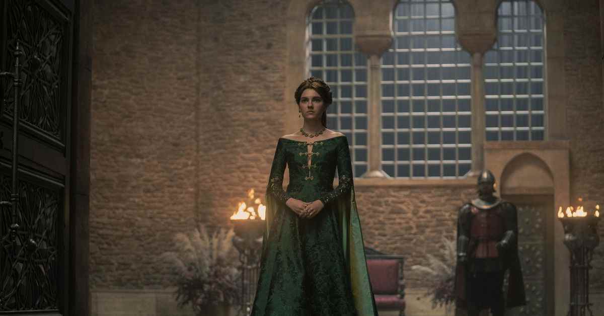 La robe verte d'Alicent est un tournant majeur dans House of the Dragon
