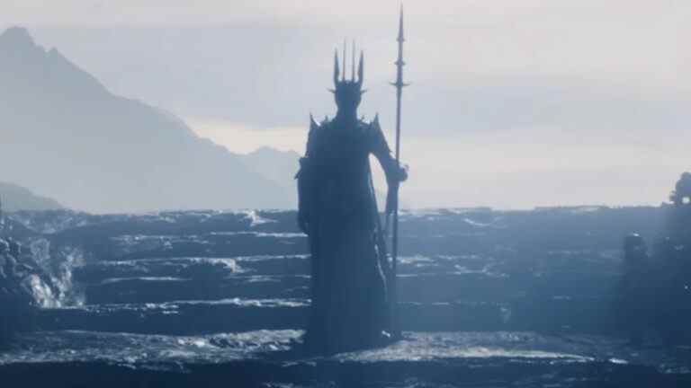 Sauron in Lord of the Rings: The Rings of Power