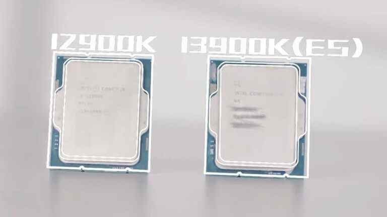 Le Core i9-13900K dépasse le Core i9-12900K dans de nouvelles références