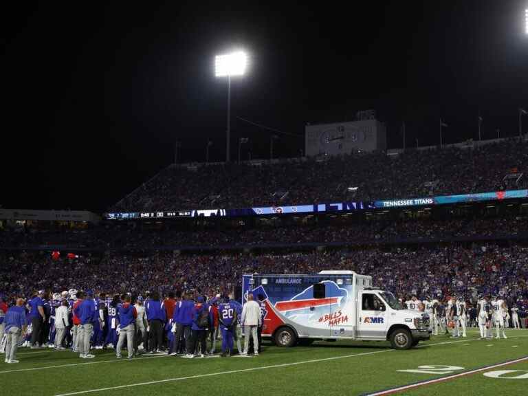 Le Dane Jackson de Bills transporté à l’hôpital pour une blessure au cou