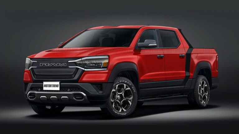 Le PDG taquine le concept Ram Revolution, un pick-up électrique Ram 1500, qui fera bientôt ses débuts