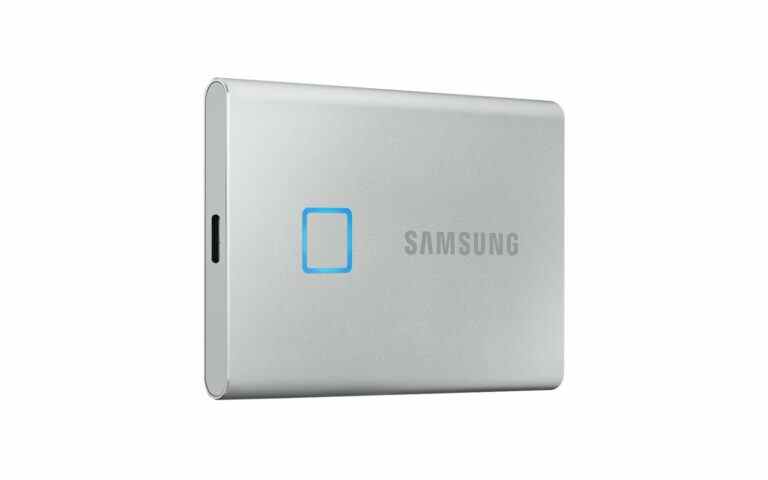 Le SSD T7 Touch de 1 To de Samsung est moins cher que jamais en ce moment