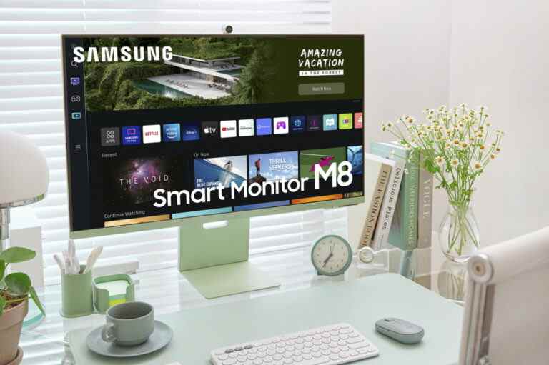 Le Smart Monitor M8 de Samsung tombe à un nouveau plus bas historique de 400 $