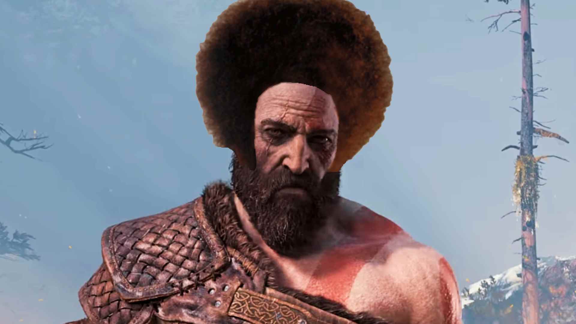 Le cosplay de Bob Ross x God of War est le parfait crossover bizarre
