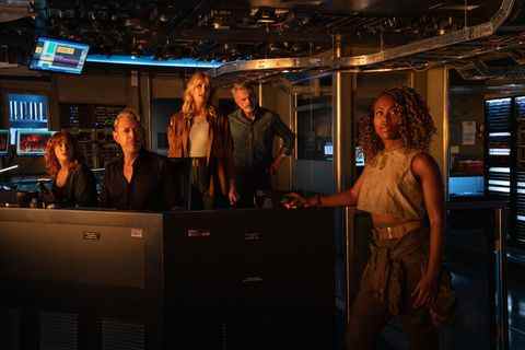 bryce dallas howard, jeff goldblum, laura dern, sam neill, dewanda sage, domination du monde jurassique