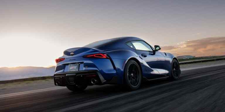 Le manuel de la Toyota GR Supra 3.0 2023 répond à nos demandes