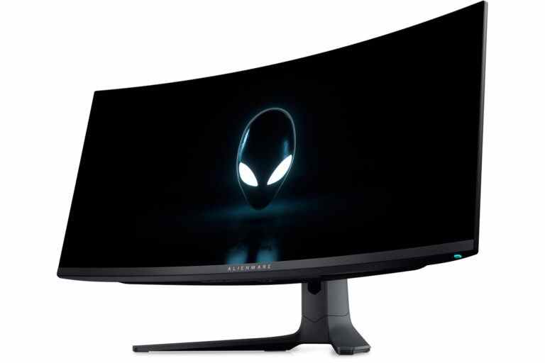 Le moniteur de jeu QD-OLED remanié d’Alienware est plus mince et moins cher