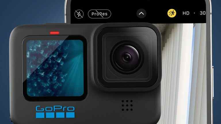 Le nouveau mode Action de l’iPhone 14 ne peut pas correspondre à la GoPro Hero 11 Black