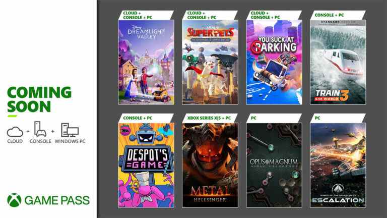 Le premier lot de jeux Xbox Game Pass pour septembre a cinq titres Day-One
