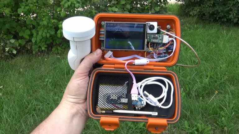 Le tricordeur portable Raspberry Pi détecte les satellites Starlink