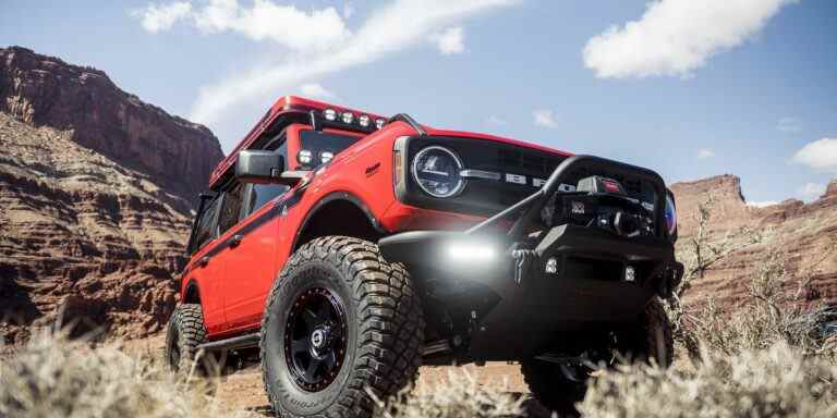 Les acheteurs de Ford Bronco dépensent en moyenne 1700 $ en accessoires Ford