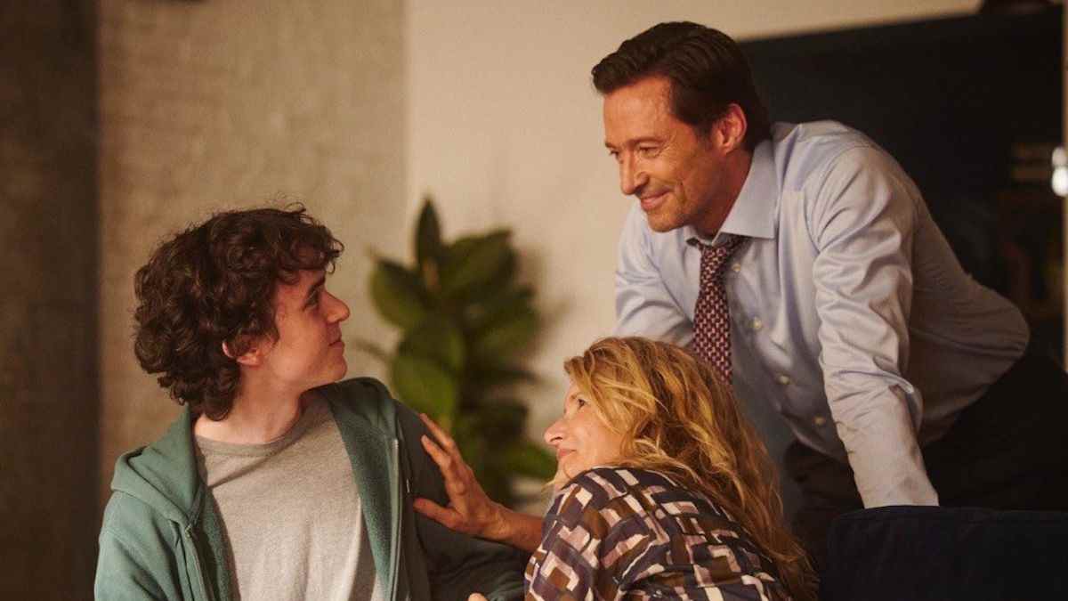 Hugh Jackman, Laura Dern and Zen McGrath in The Son