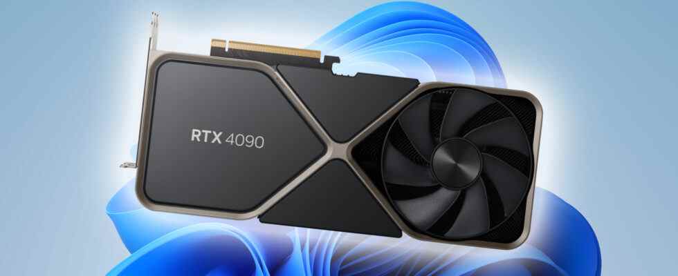 Les fonctionnalités du GPU Nvidia RTX 4000 arrivent avec le correctif Windows 11